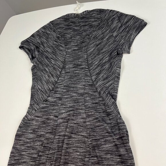 on &go Where-To Dress short sleeves Heathered Black size 4 - Picture 7 of 10